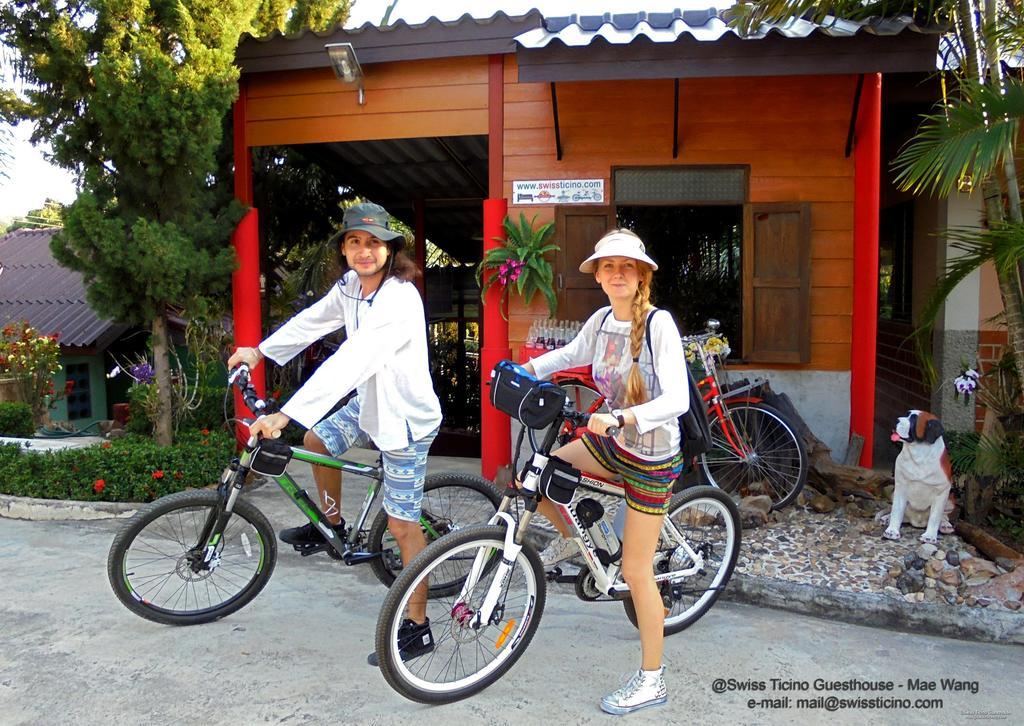 Swiss Ticino Guesthouse & Restaurant Mae Wang Zewnętrze zdjęcie