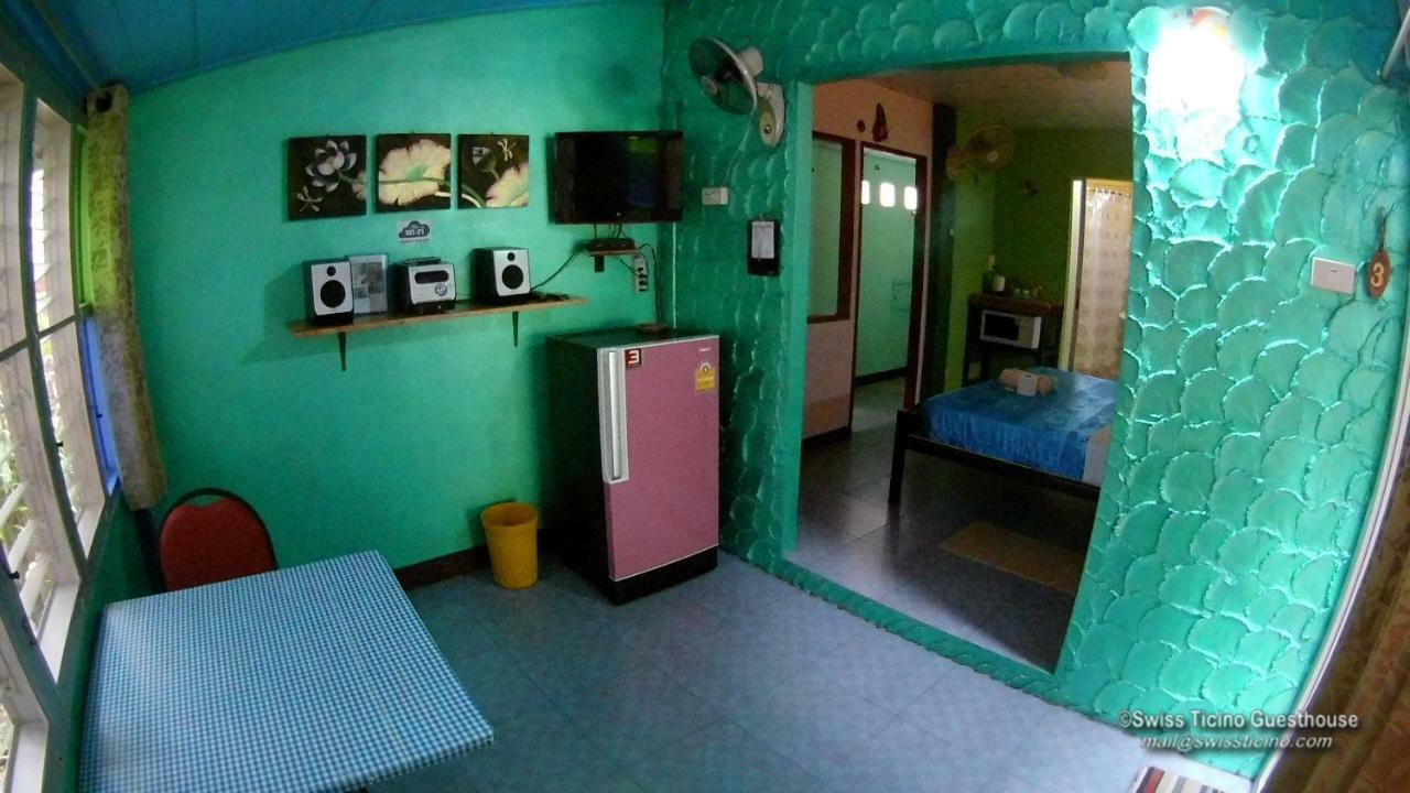 Swiss Ticino Guesthouse & Restaurant Mae Wang Zewnętrze zdjęcie